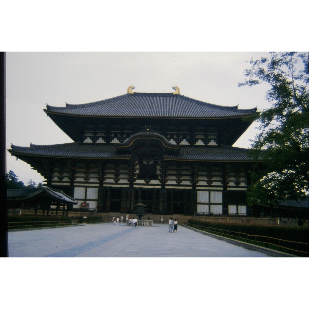 1980s Pro Photo Lab Japan Nara & Joetsu, Tōdai-ji Temple, Nara